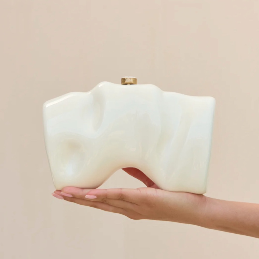Cult Gaia Scrunch Clutch